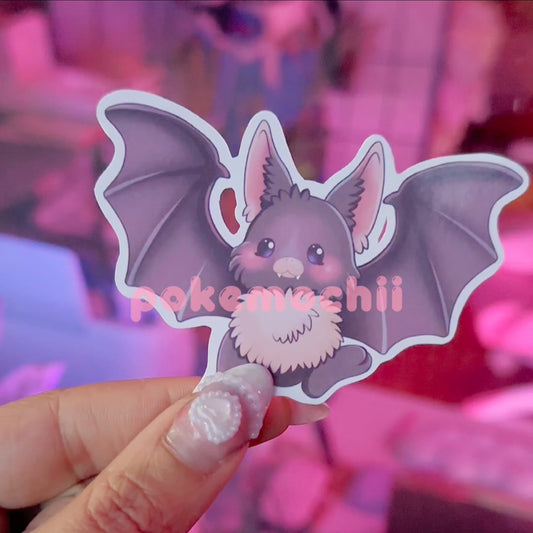 Spoopy Bat die-cut sticker